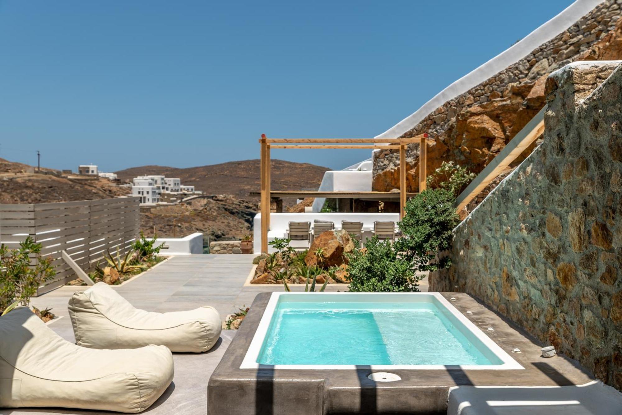 Miramare Suites Mykonos Merchia Beach ภายนอก รูปภาพ